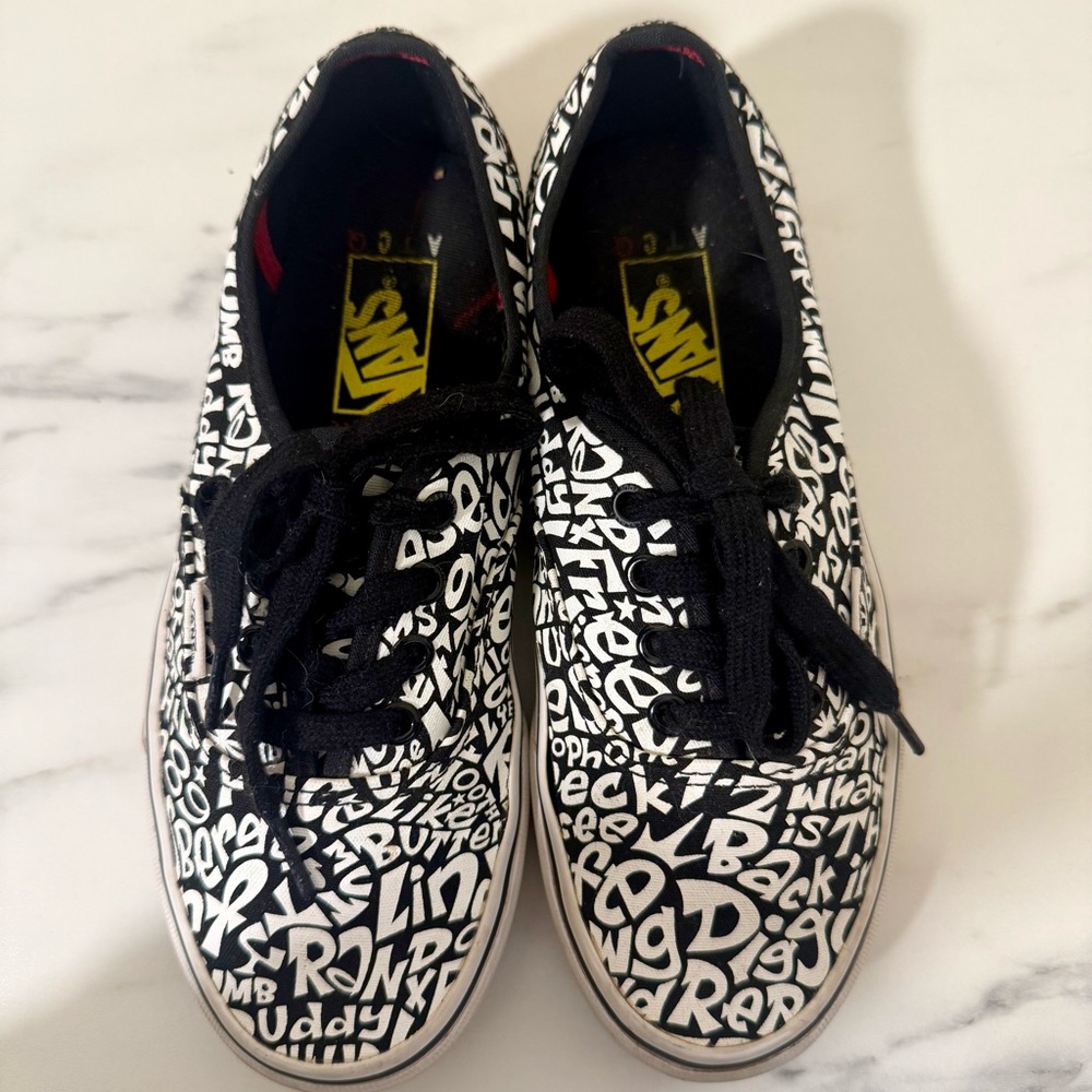 Vans Era Geoff McFetridge Artist Series Sneakers, Size Women’s 7 (5.5 Men)